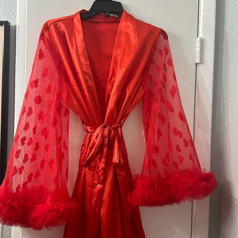 Sexy Red Robe